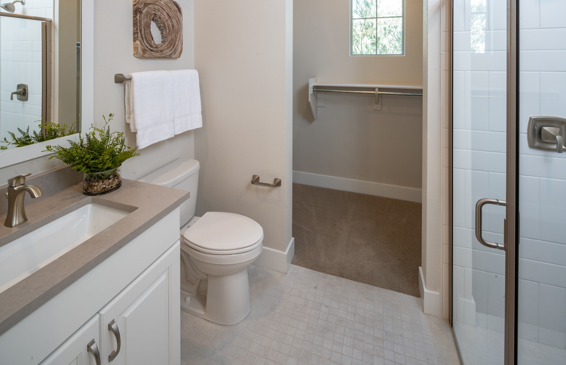 Bathroom of Cesena Model at Carmel Cliff by Pulte Homes
