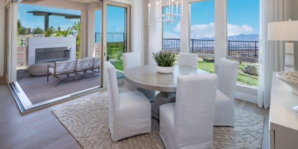 Dining Room of Cesena Model at Carmel Cliff by Pulte Homes