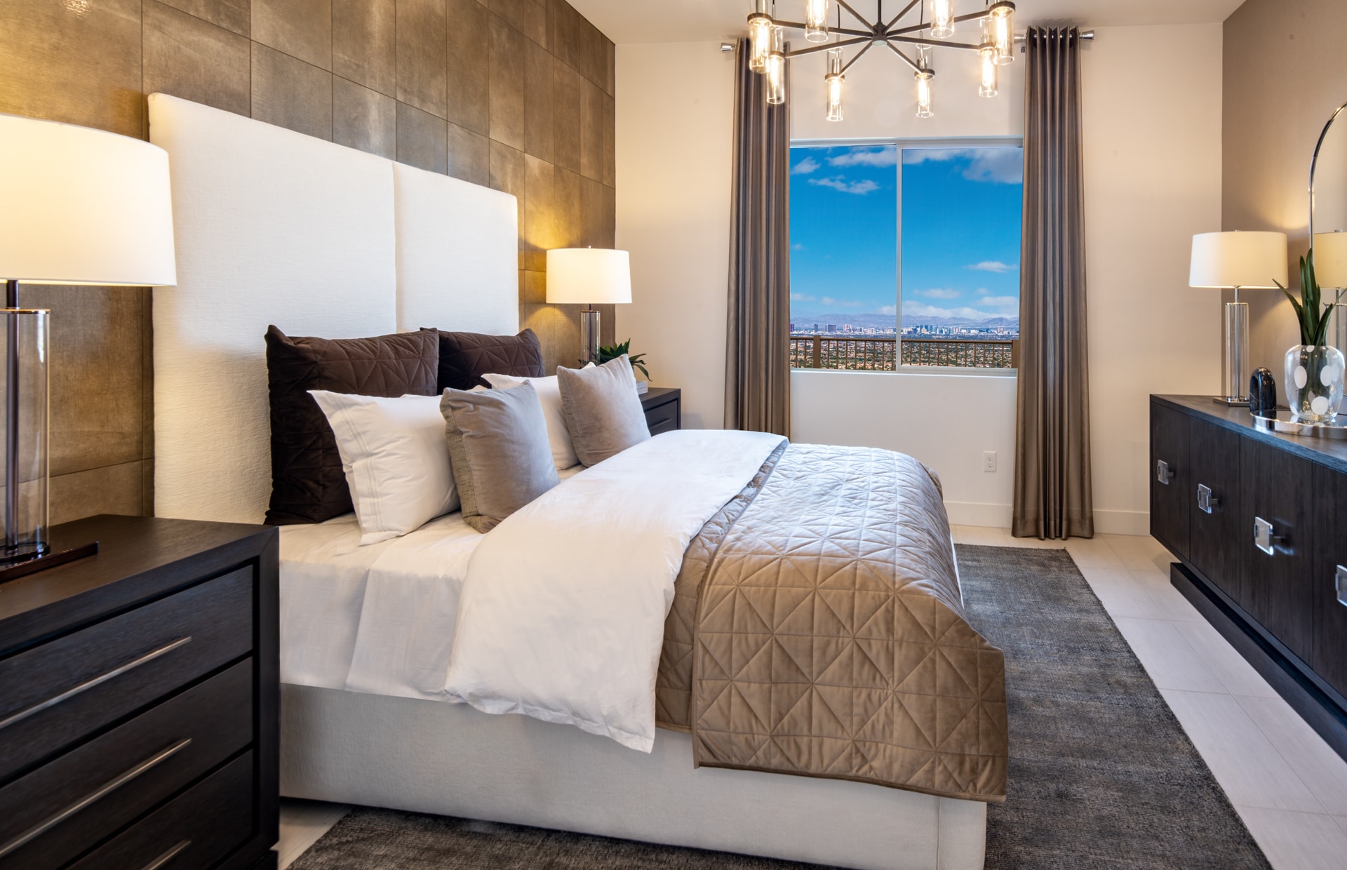 Bedroom of Pesaro Model at Carmel Cliff by Pulte Homes