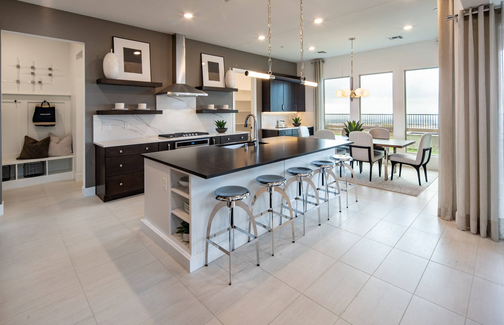 Kitchen of Pesaro Model at Carmel Cliff by Pulte Homes