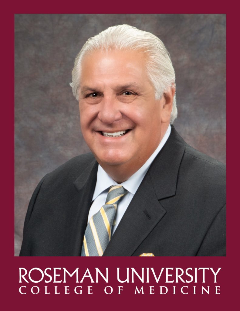 Dr. Pedro “Joe” Greer at Roseman College of Medicine
