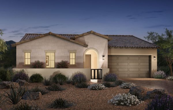 Front elevation of Torre model at Acadia Ridge by Toll Brothers