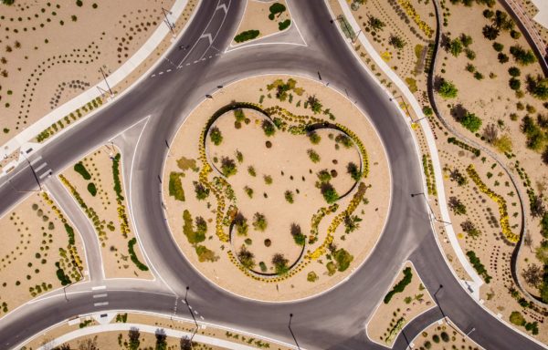 The Roundabout in The Cliffs Village in Summerlin