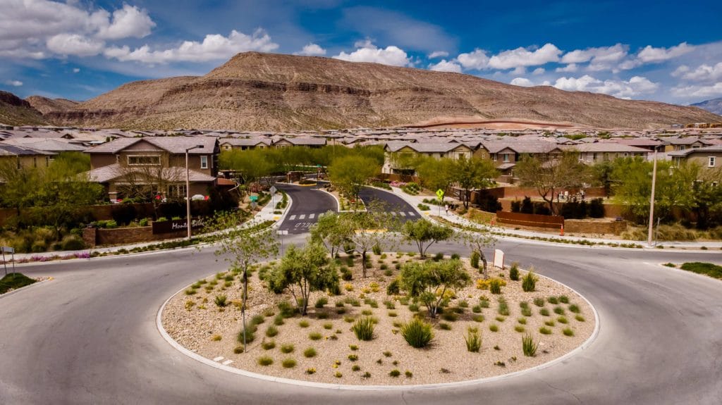 Roundabout in Summerlin