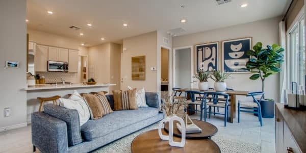 Living Room of Carson Model at Heritage by Lennar of Her