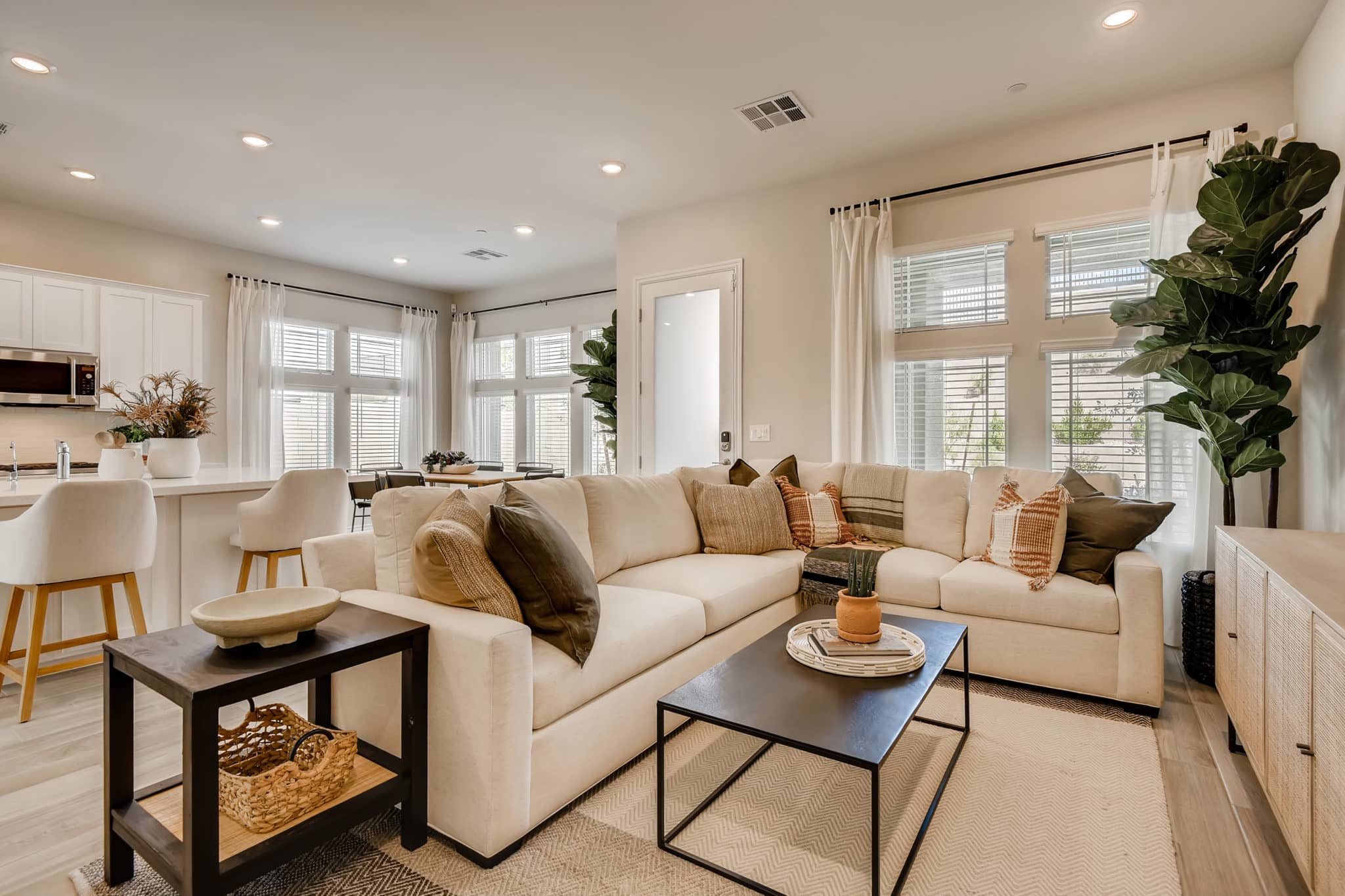 Living Room of Connery model at Heritage by Lennar