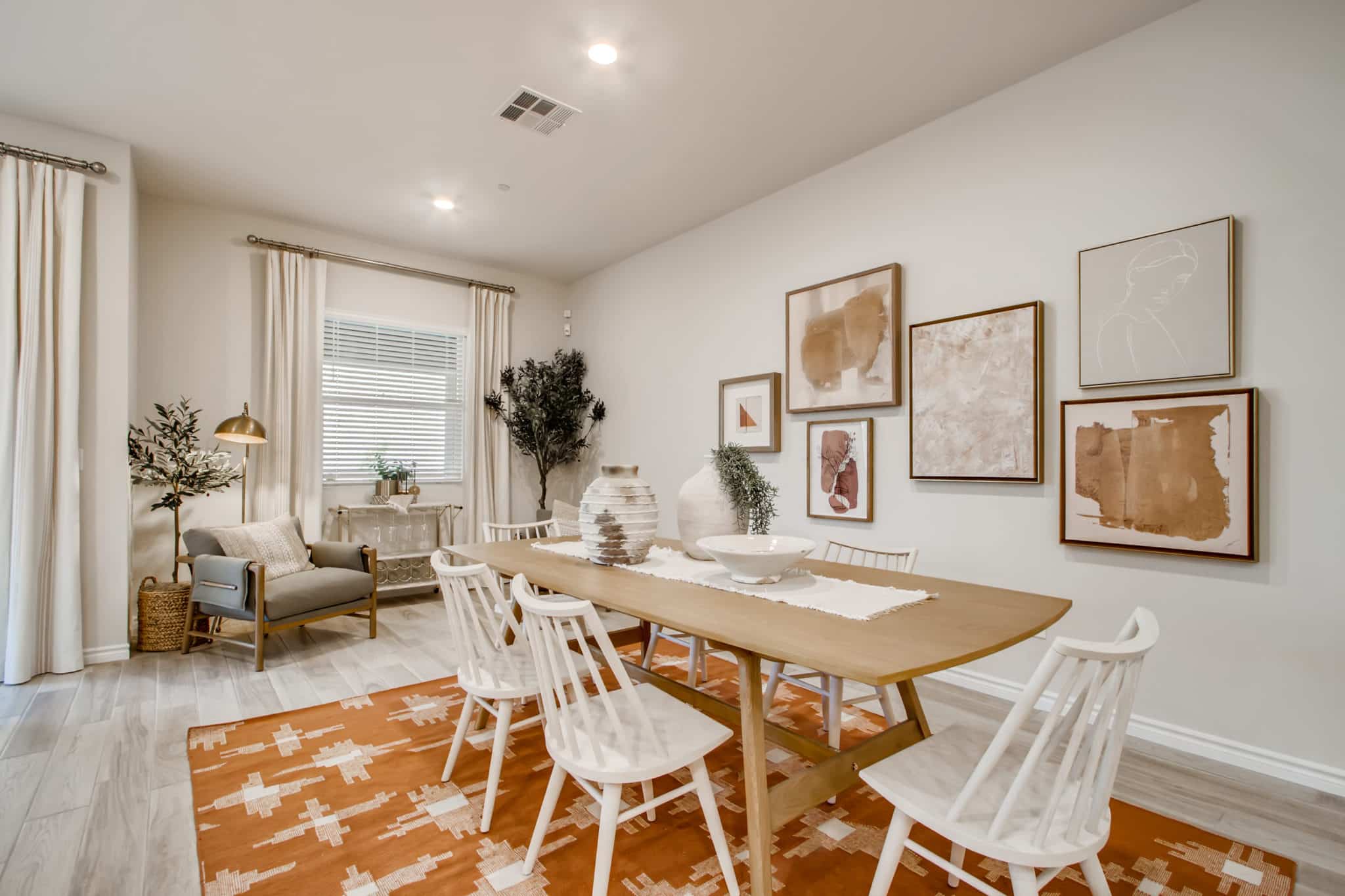 Dining Room of Ethan Floorplan at Heritage by Lennar