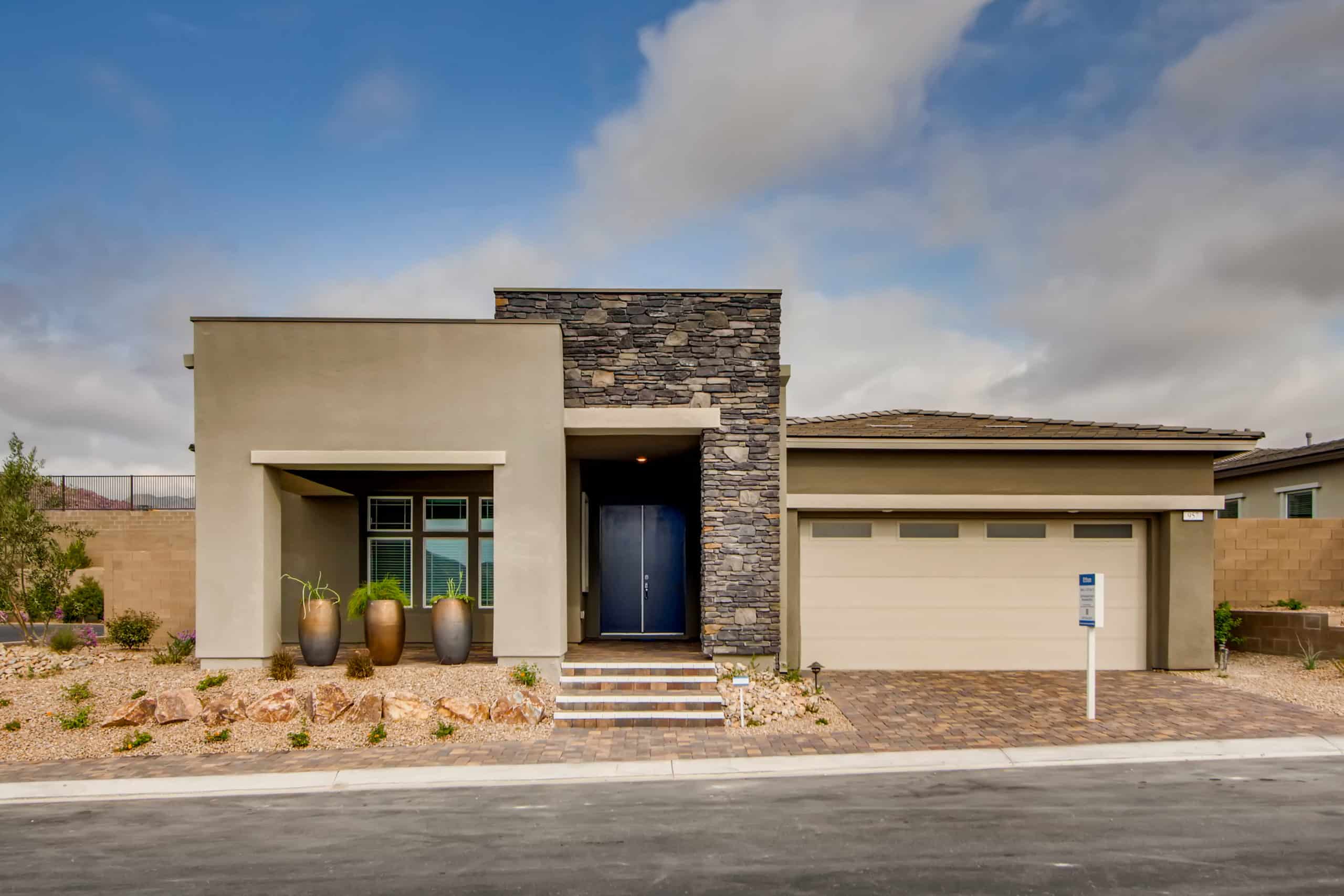 Front Elevation of Ethan Floorplan at Heritage by Lennar