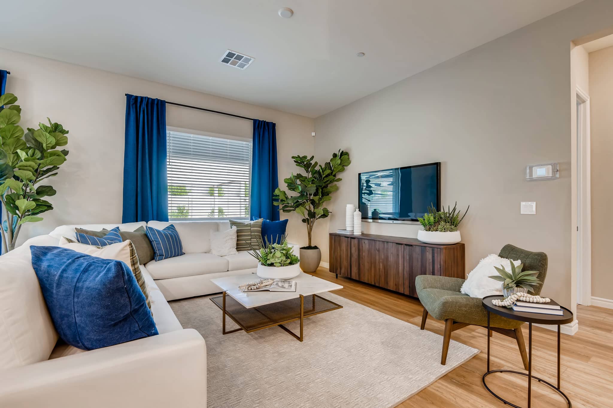 Living Room of Sidney model at Heritage by Lennar