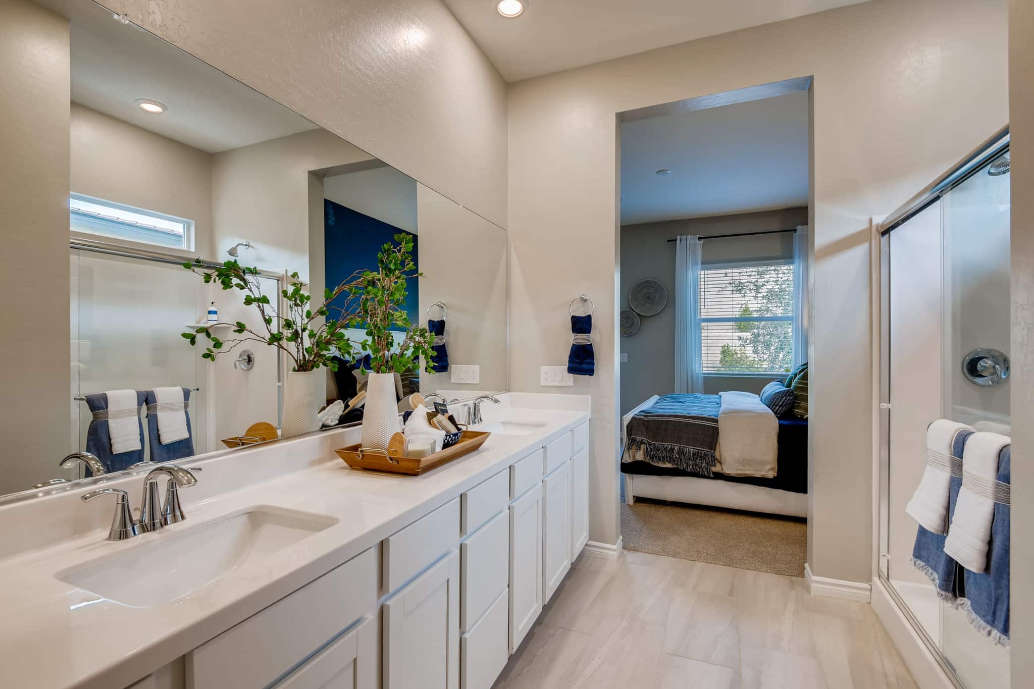 Primary Bathroom of Sidney model at Heritage by Lennar