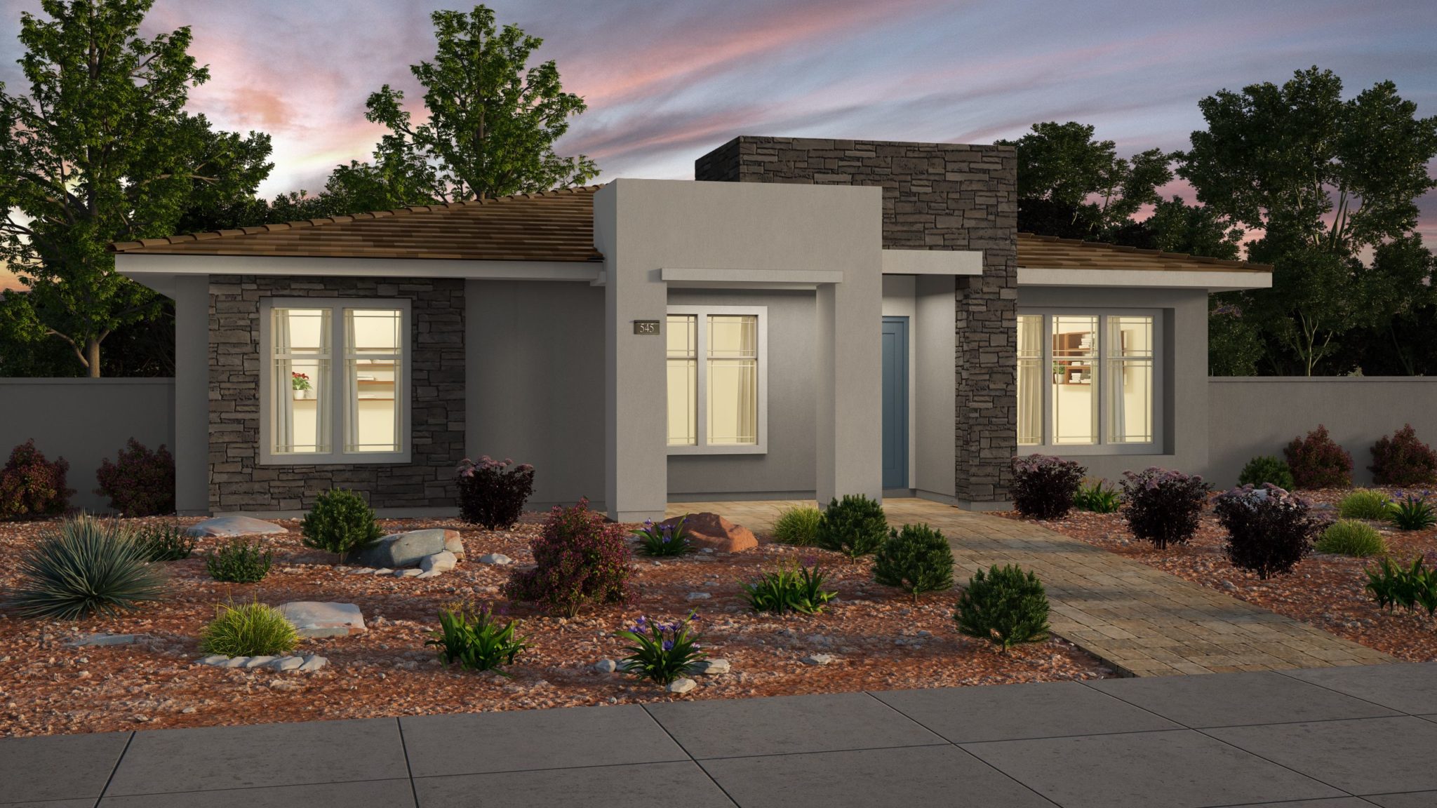 Front Elevation C in Connery Model at Heritage by Lennar