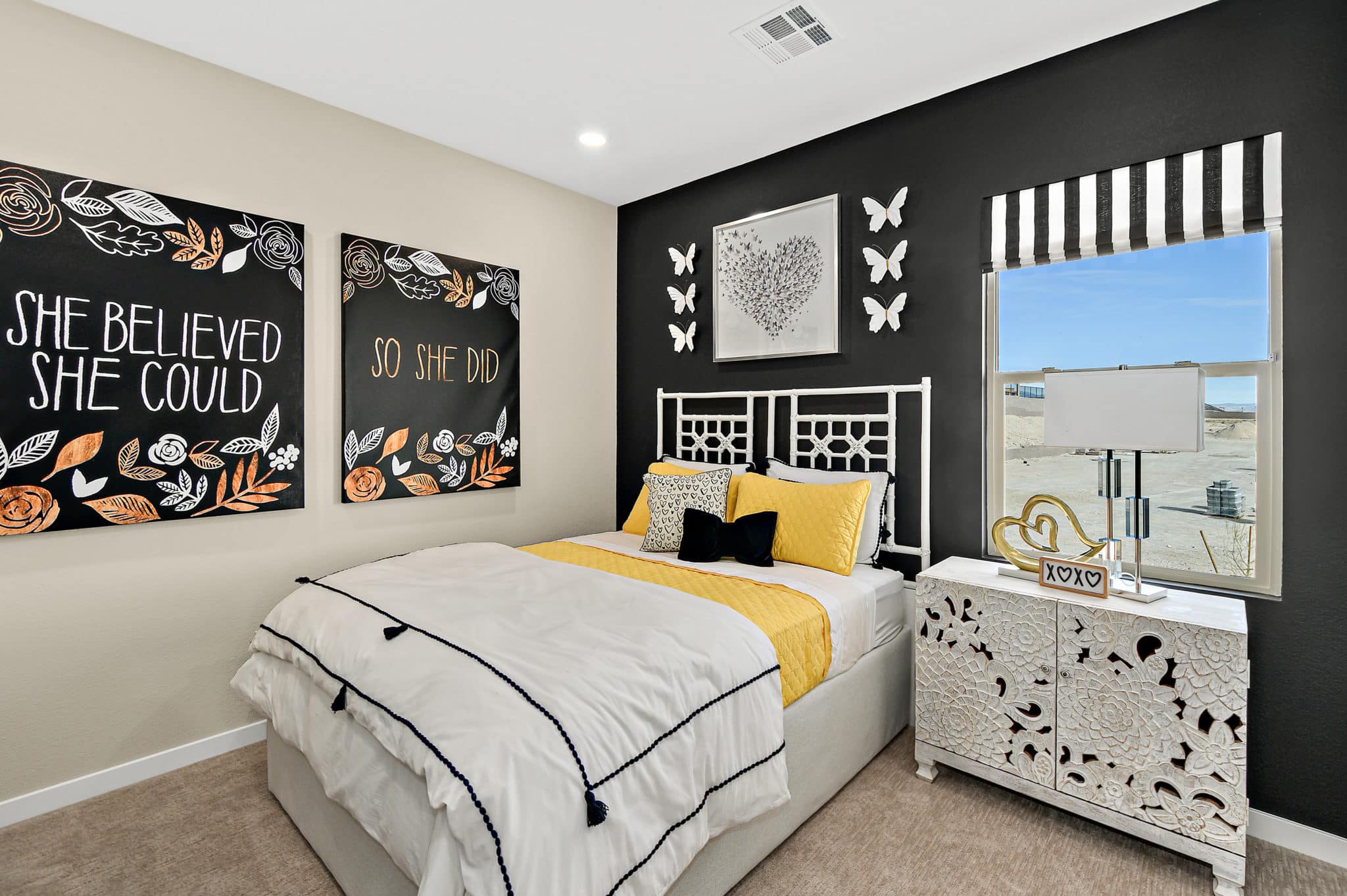 Bedroom of Sequoia Model at Castellana by Taylor Morrison