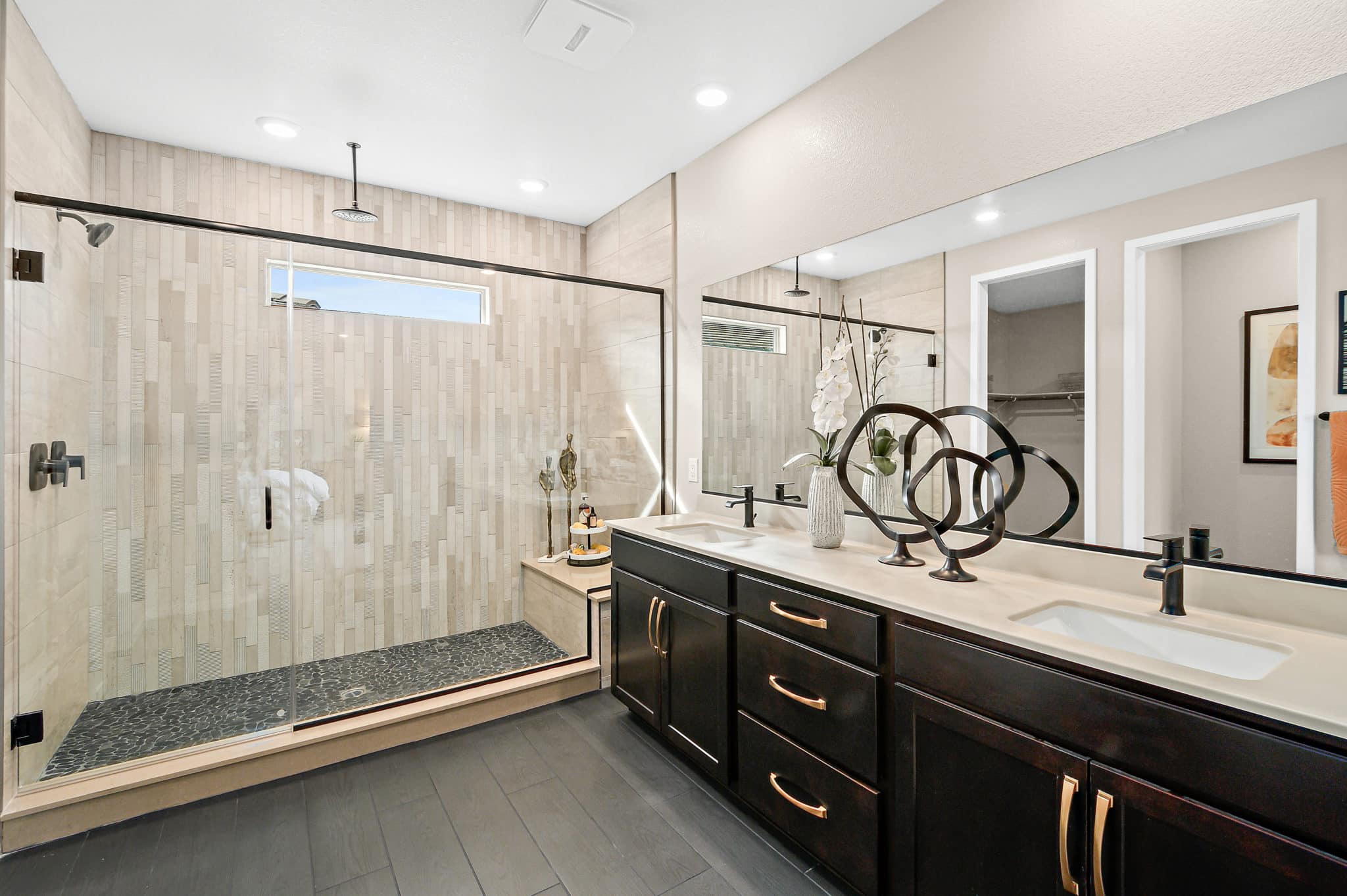 Primary Bathroom of Sequoia Model at Castellana by Taylor Morrison