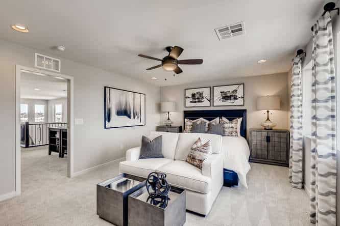 Primary Suite of Magnolia Model at Castellana by Taylor Morrison