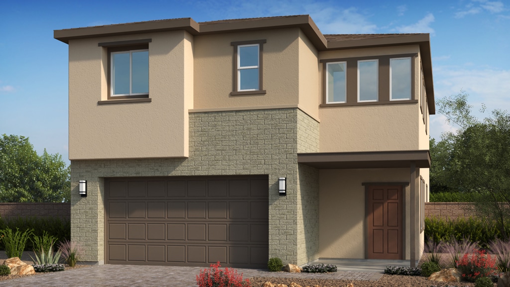 Front Elevation B of Magnolia Model at Castellana by Taylor Morrison