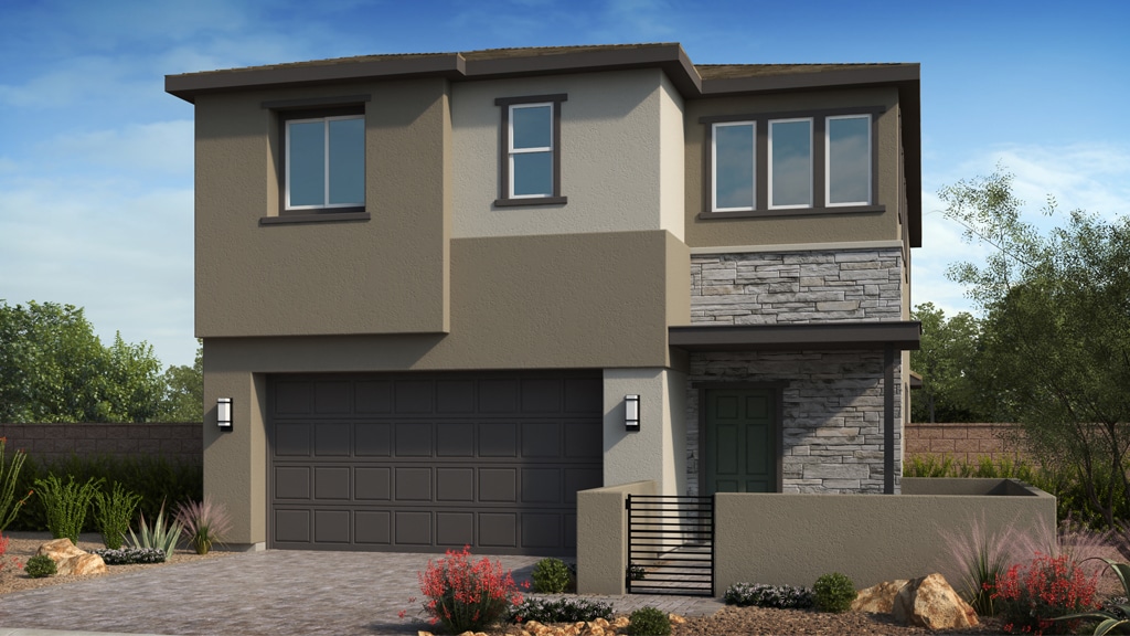 Front Elevation B of Sequoia Model at Castellana by Taylor Morrison
