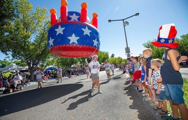 Americas Birthday Parade in Summerlin