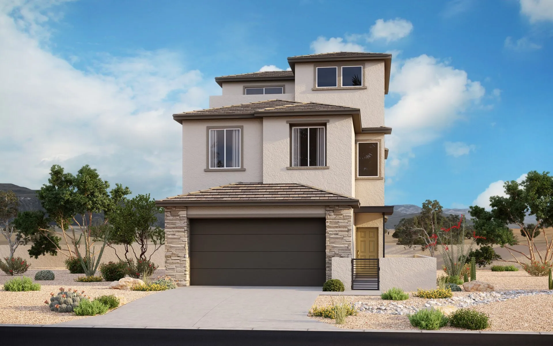 Front Elevation of Acacia Plus B at Cascades by Taylor Morrison