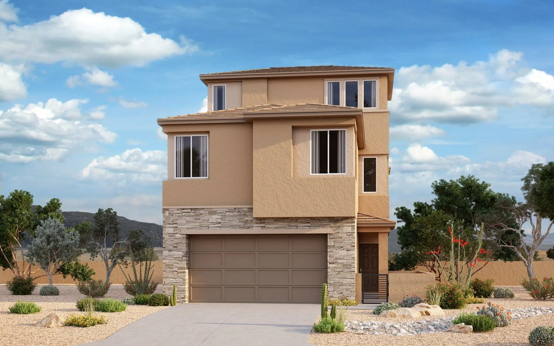 Front Elevation of Beech Plus C at Cascades by Taylor Morrison