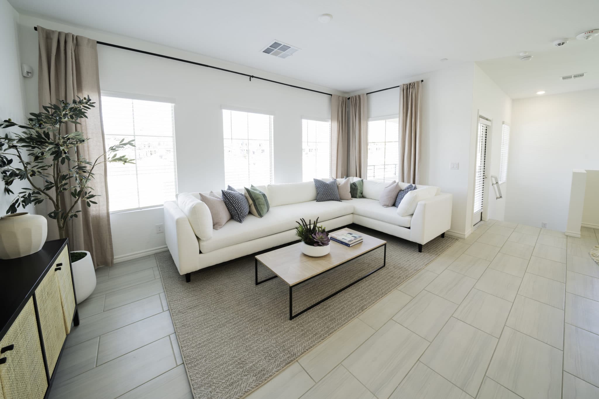 Living Room of Brooklyn at Highline II by Lennar