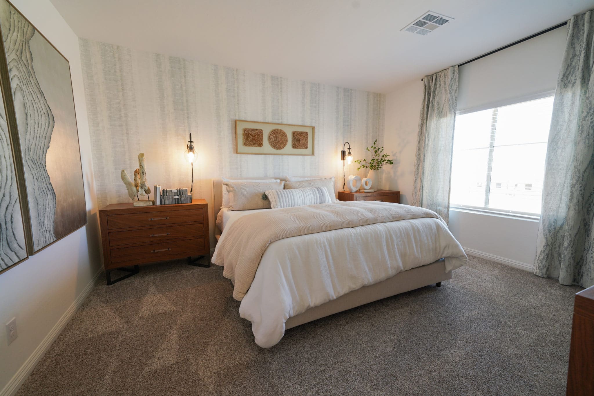 Primary Bedroom of Dewdrop at Highline I by Lennar