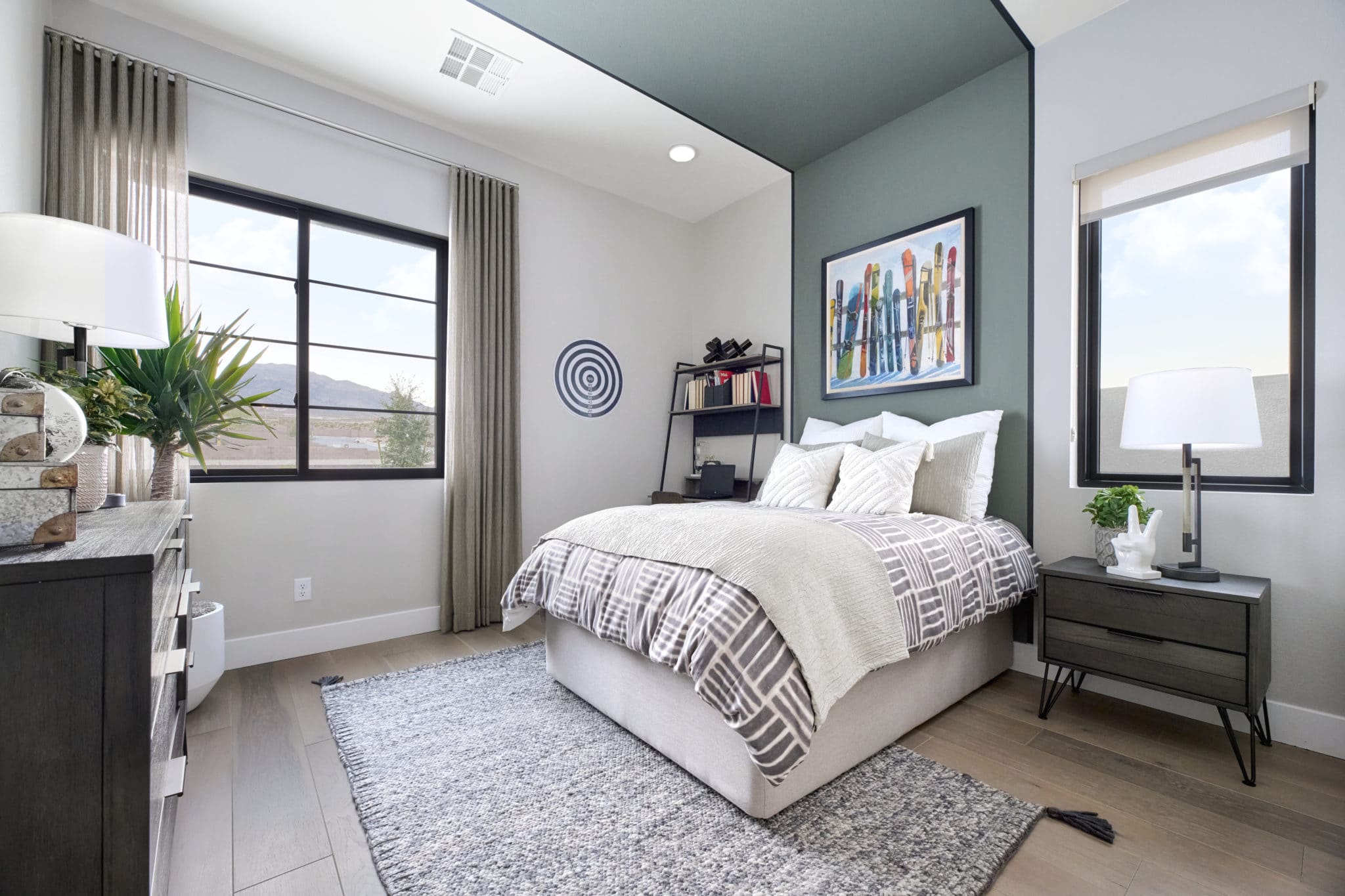 Bedroom of Plan 1 at Overlook by Tri Pointe