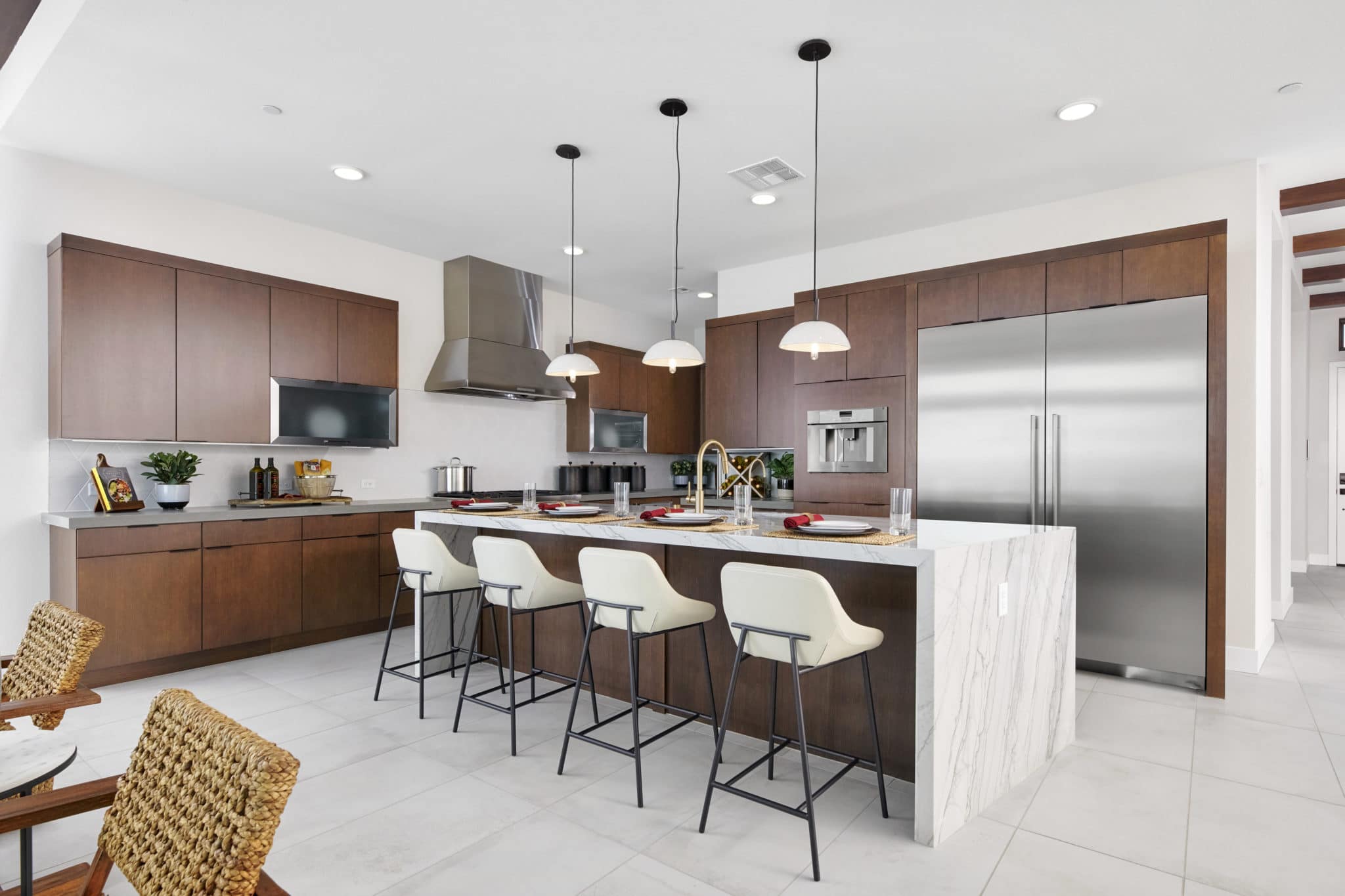 Kitchen of Plan 2 at Overlook by Tri Pointe