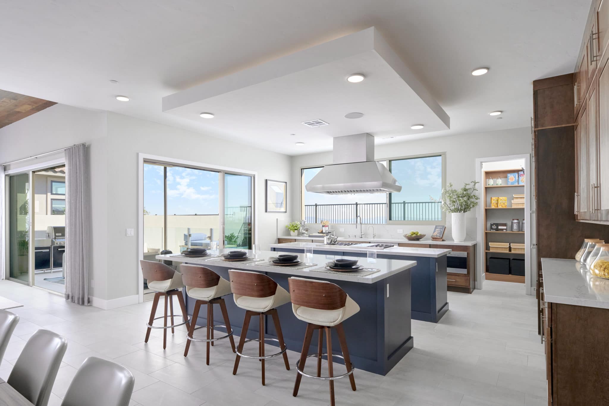 Kitchen of Plan 3 at Overlook by Tri Pointe