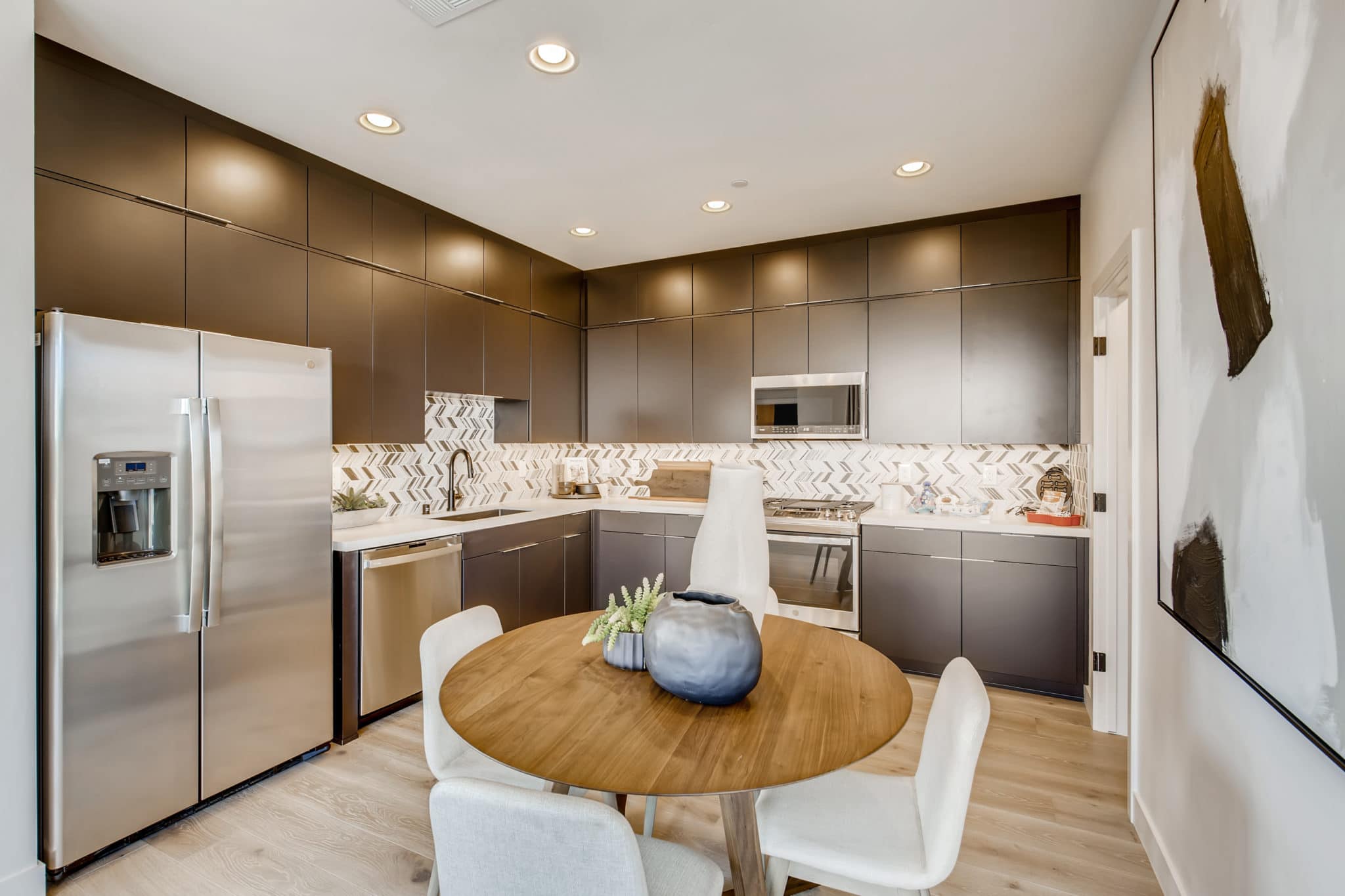Kitchen of Onyx Plan 2 at Obsidian by Woodside