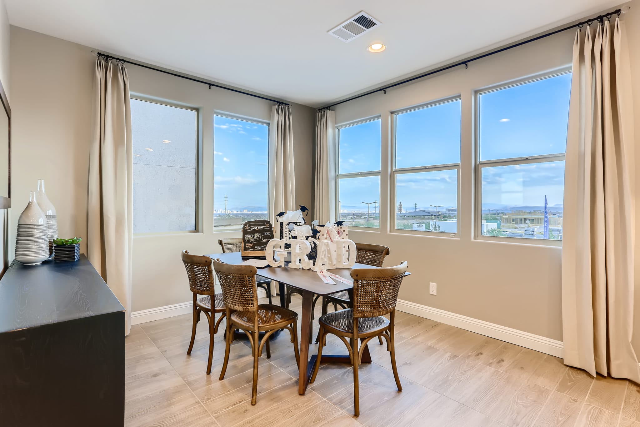 Dining Room of Sapphire Plan 5 at Obsidian by Woodside