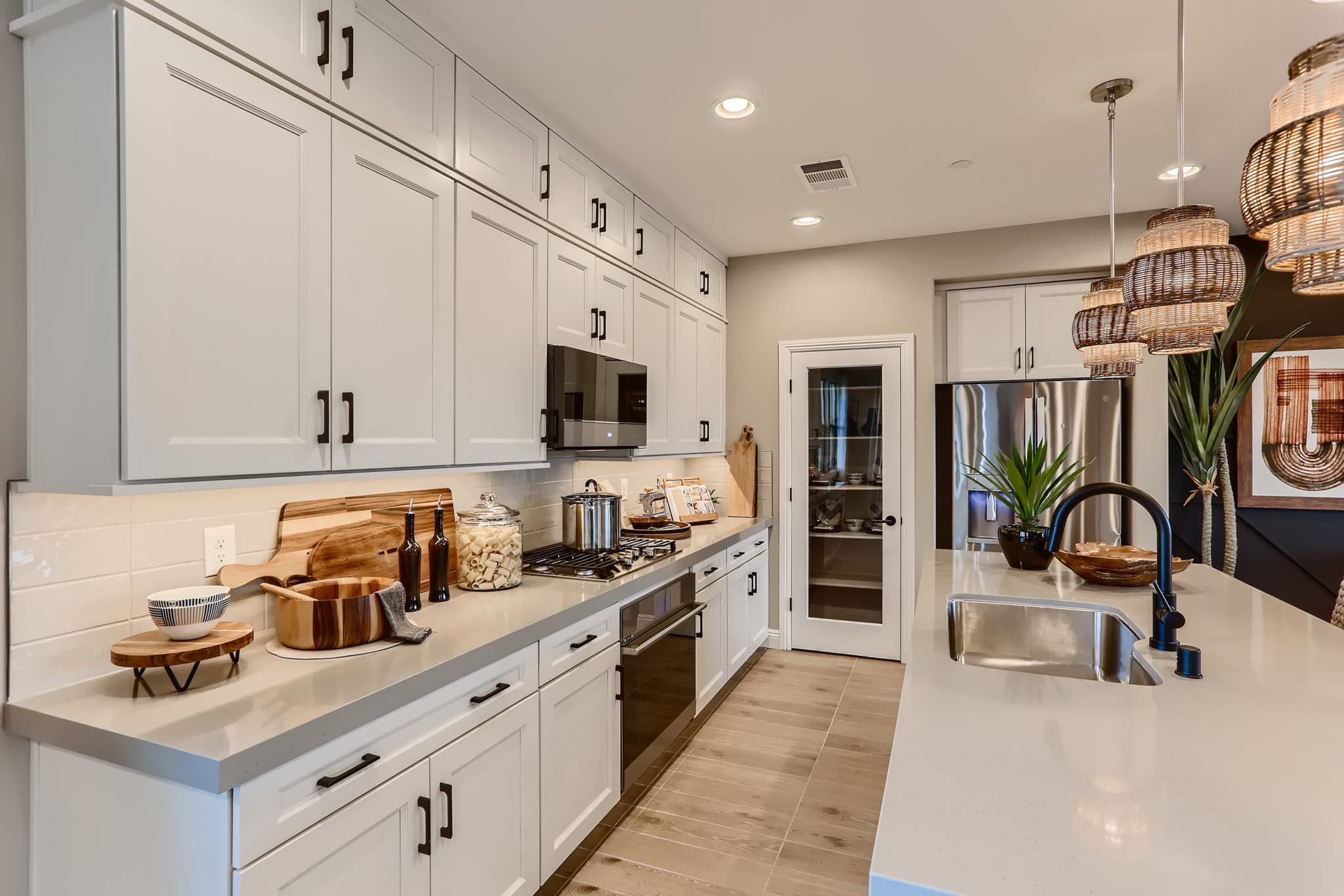 Kitchen of Sapphire Plan 5 at Obsidian by Woodside