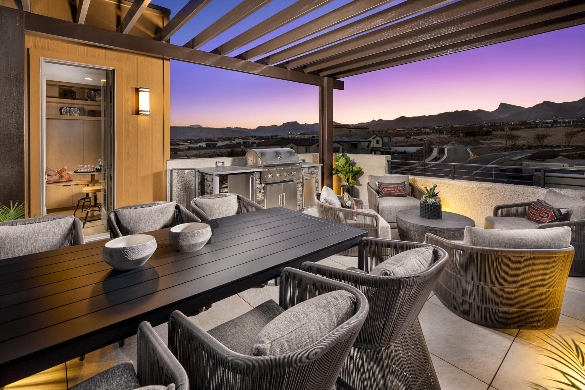 Rooftop Deck of Renata at Cordillera by Toll Brothers