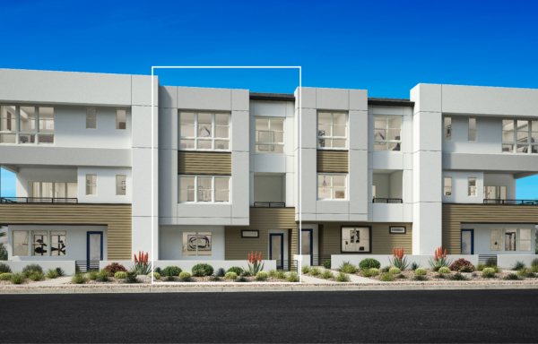 Front Elevation of Luciana Floorplan at Cordillera by Toll Brothers