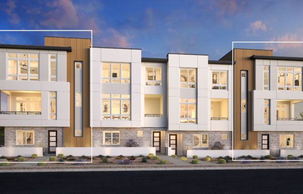 Front Elevation of Renata Floorplan at Cordillera by Toll Brothers