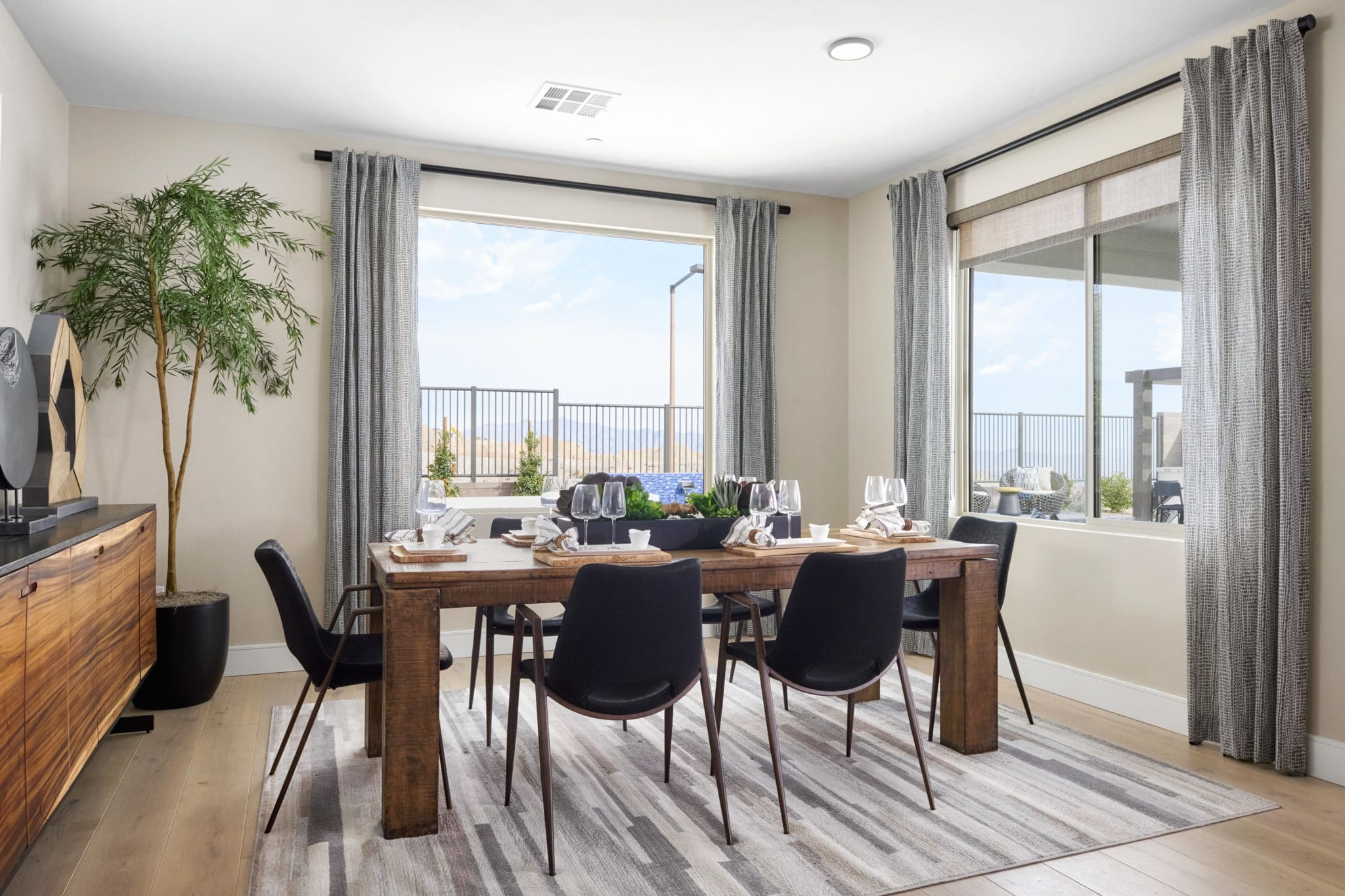 Dining Room of Plan 1 at Kings Canyon by Tri Pointe Homes