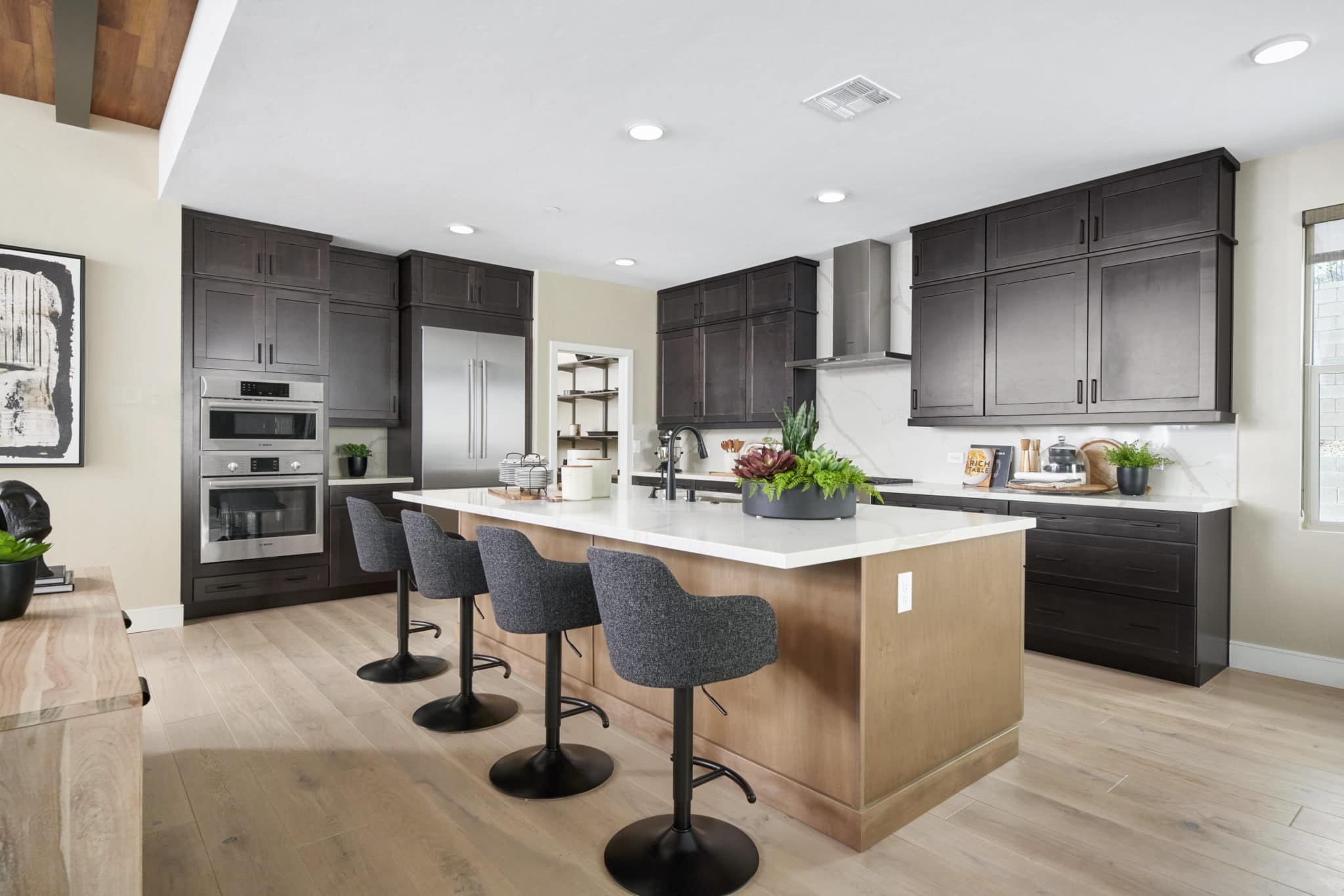 Kitchen of Plan 1 at Kings Canyon by Tri Pointe Homes