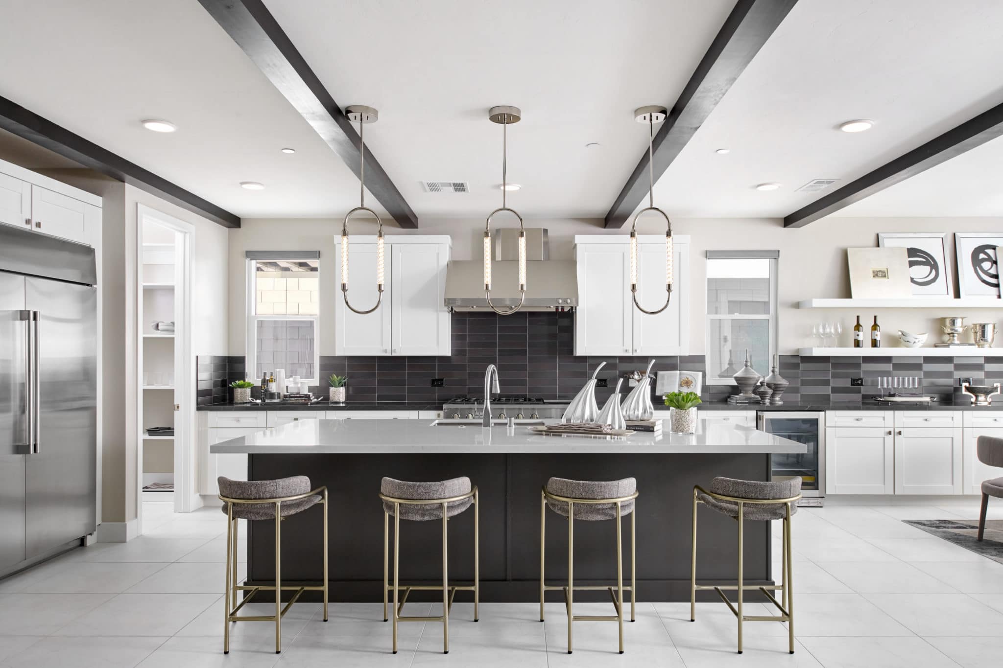 Kitchen of Plan 4 at Kings Canyon by Tri Pointe Homes