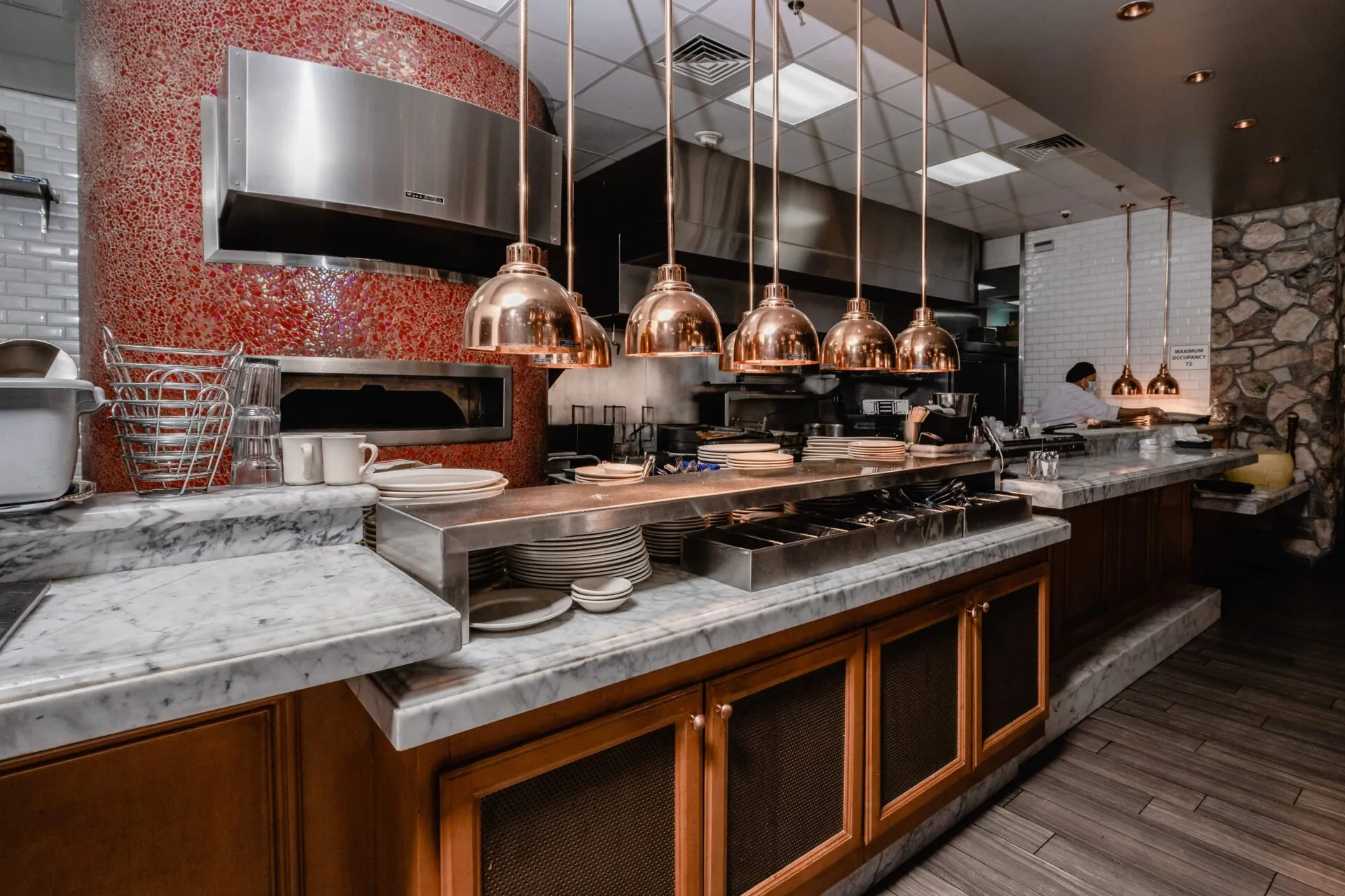 Kitchen at Trattoria Reggiano