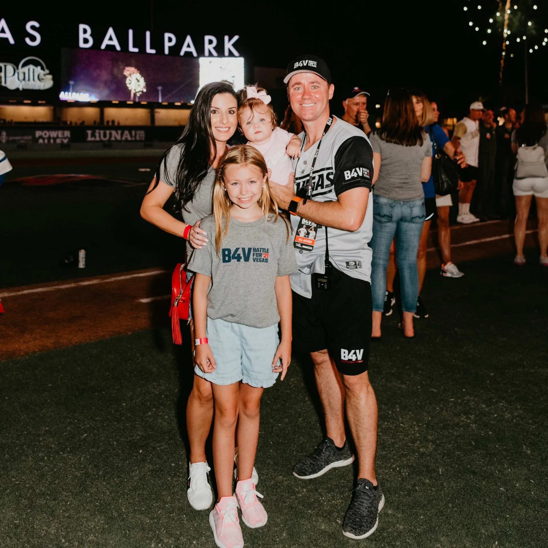 Irena Sullivan and family