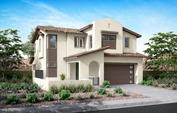 Front Elevation A of Plan 1 at Arroyo's Edge by Tri Pointe Homes