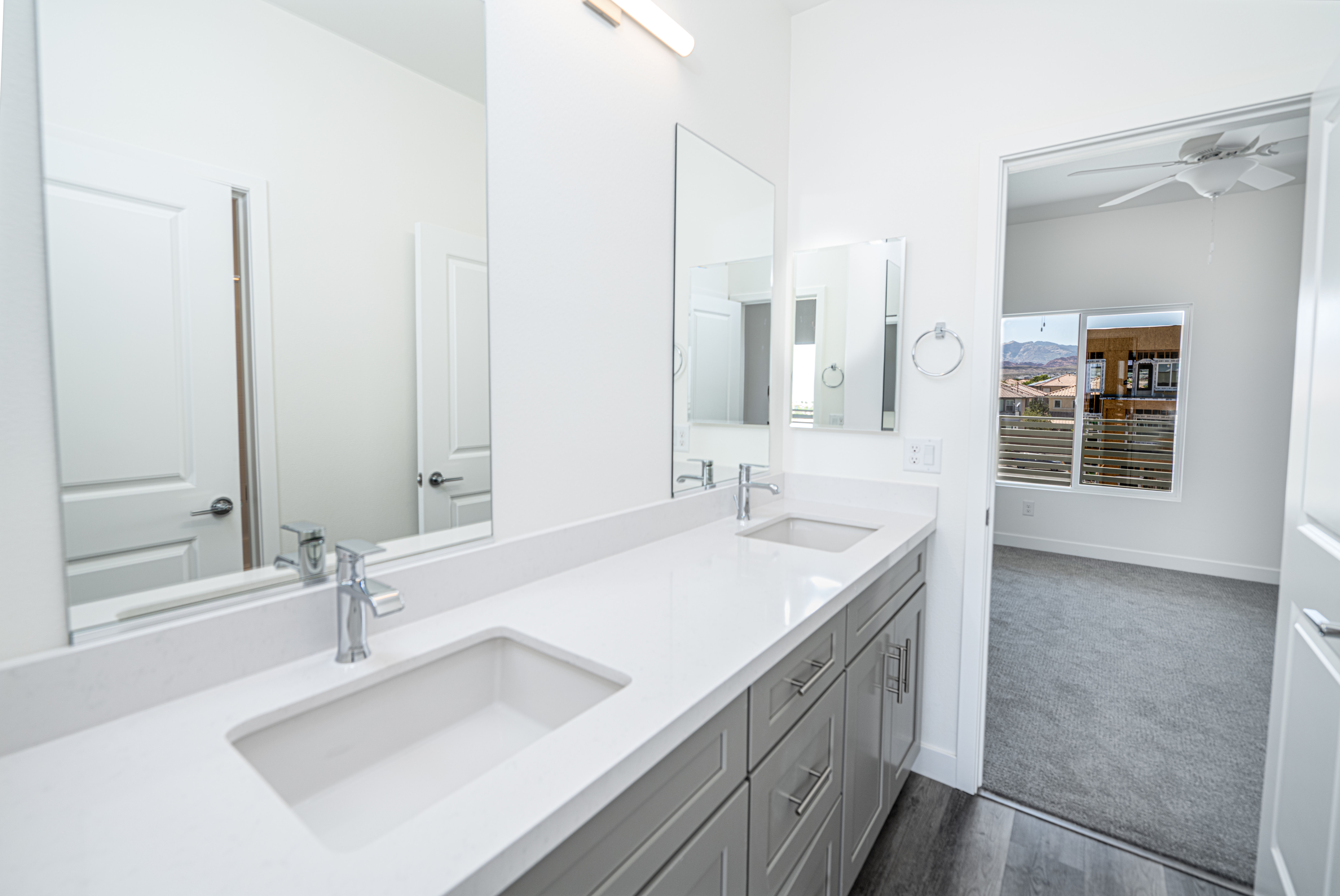 Bathroom of Unit A at Thrive by Edward Homes