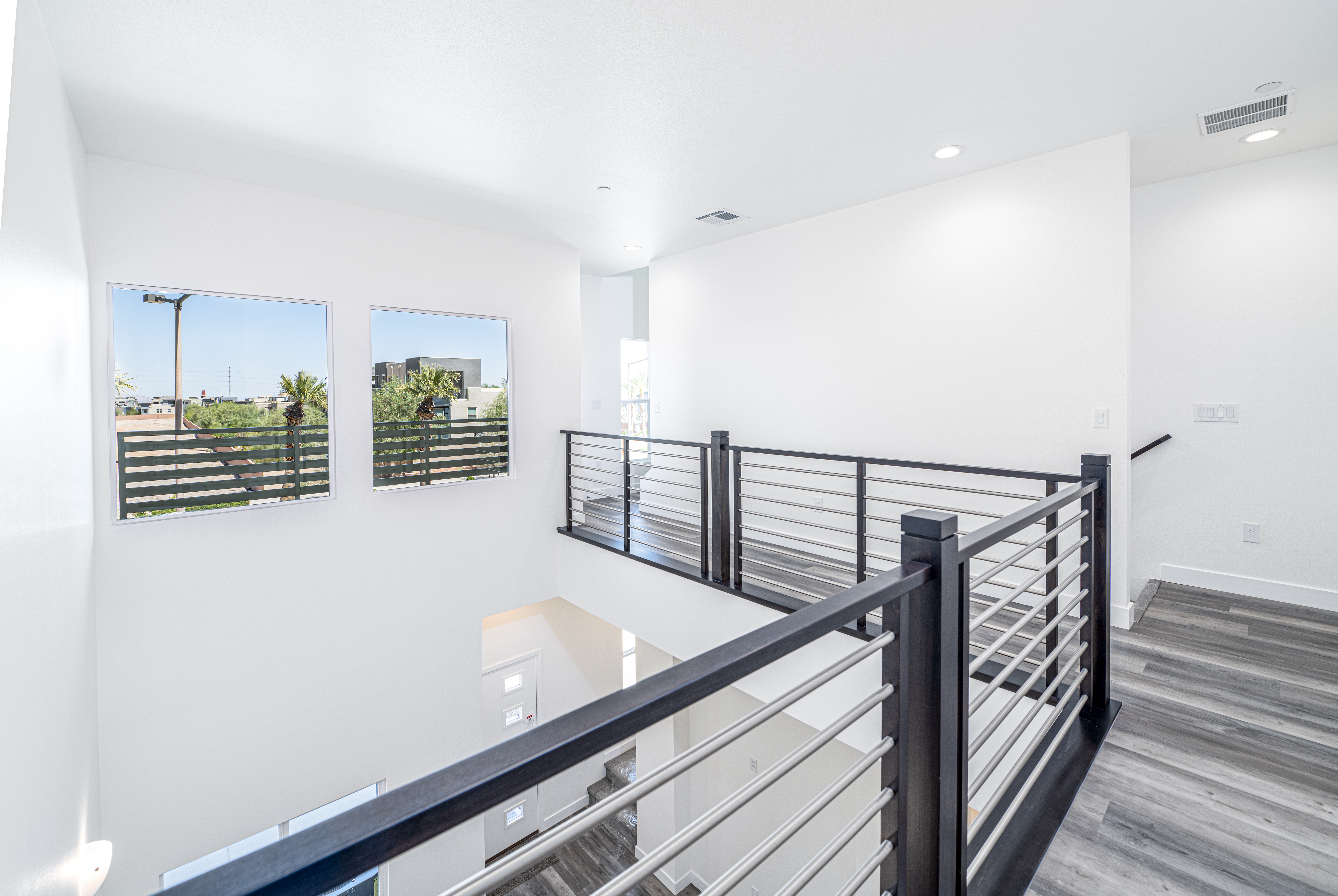 Hallway of Unit A at Thrive by Edward Homes