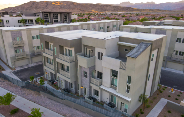 Elevation of Unit C at Thrive by Edward Homes