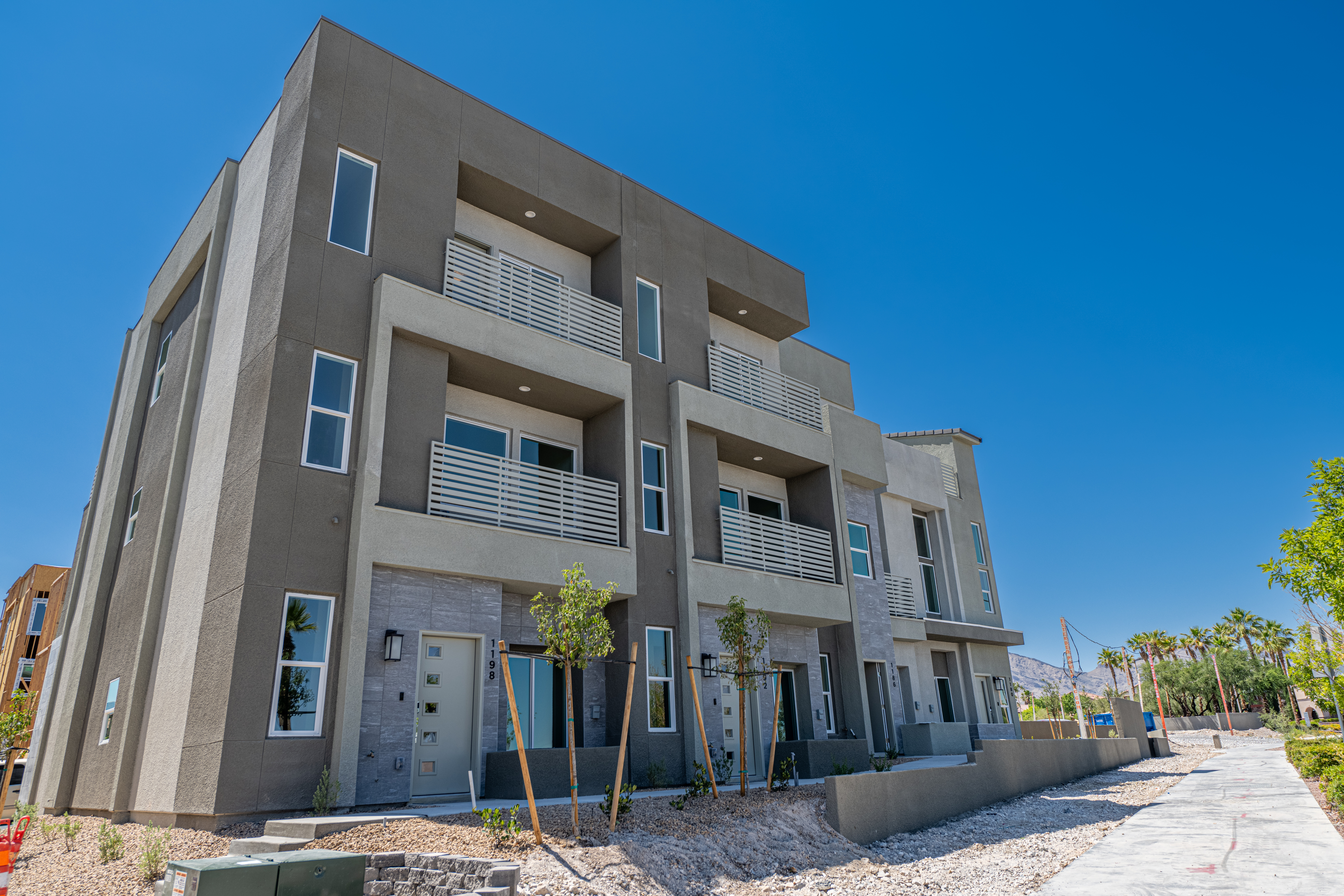 Exterior of Unit A at Thrive by Edward Homes