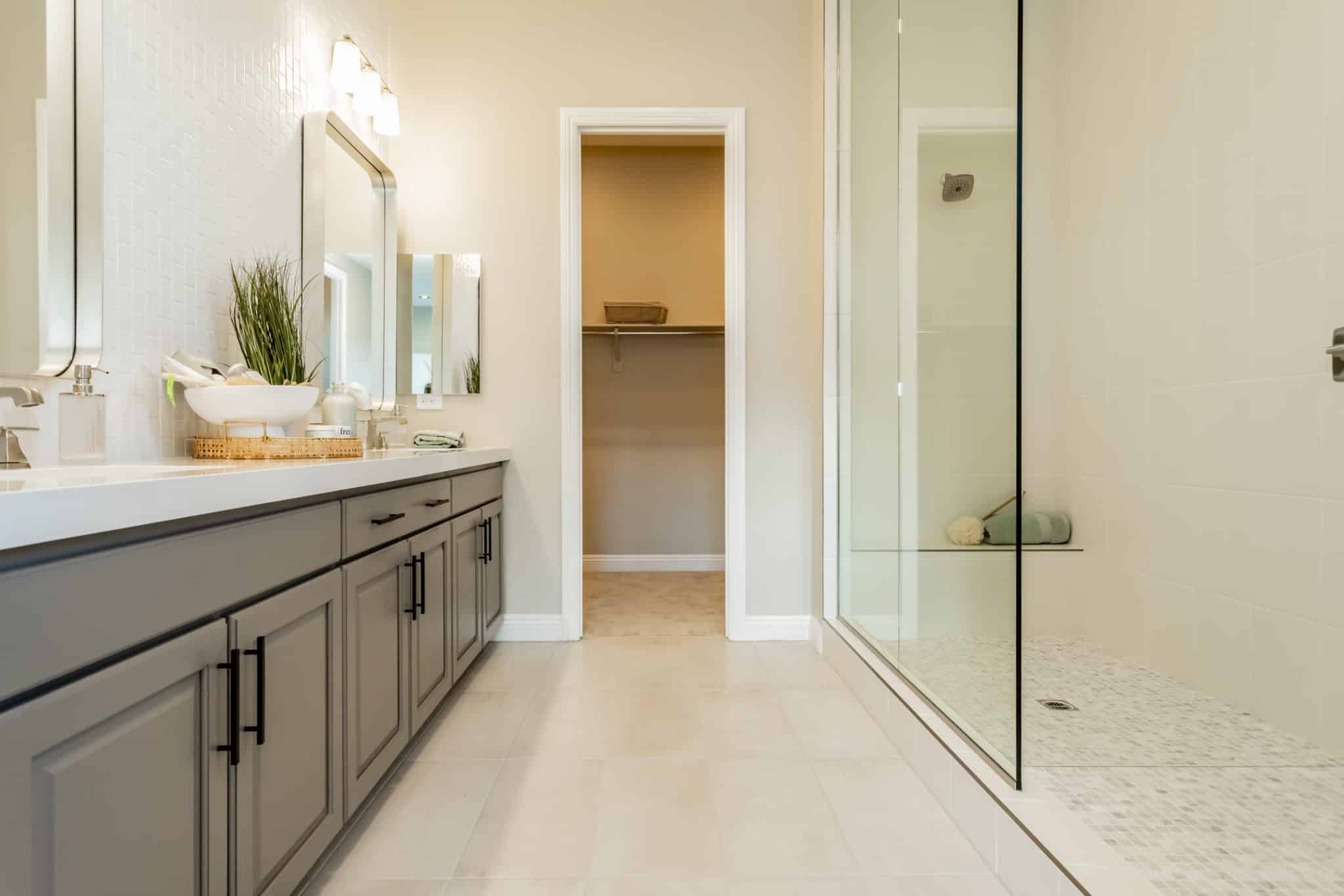 Primary Bathroom of Merlin Plan 2 at Falcon Crest by Woodside