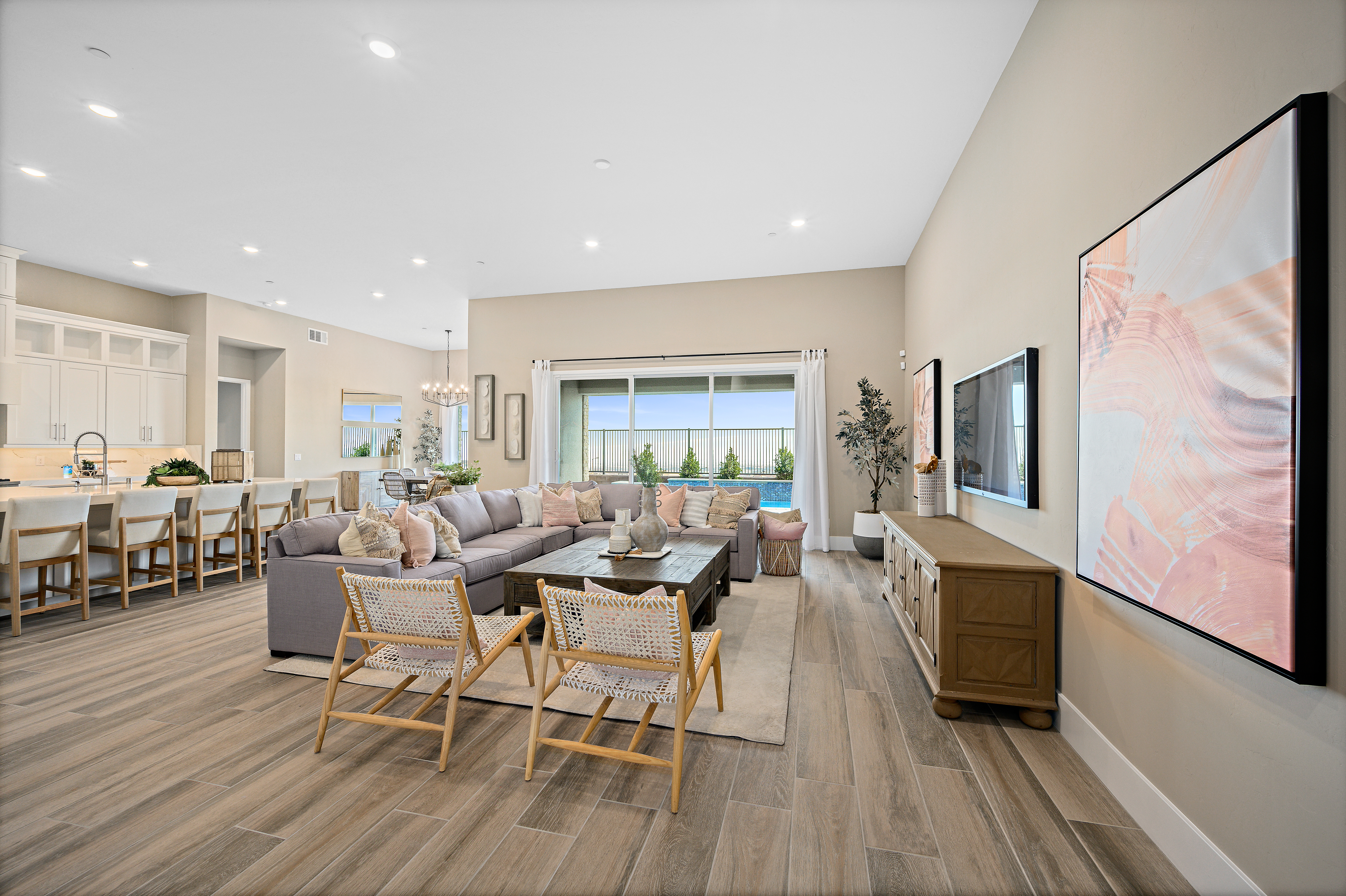Living Room of Alexander at The Arches by Lennar