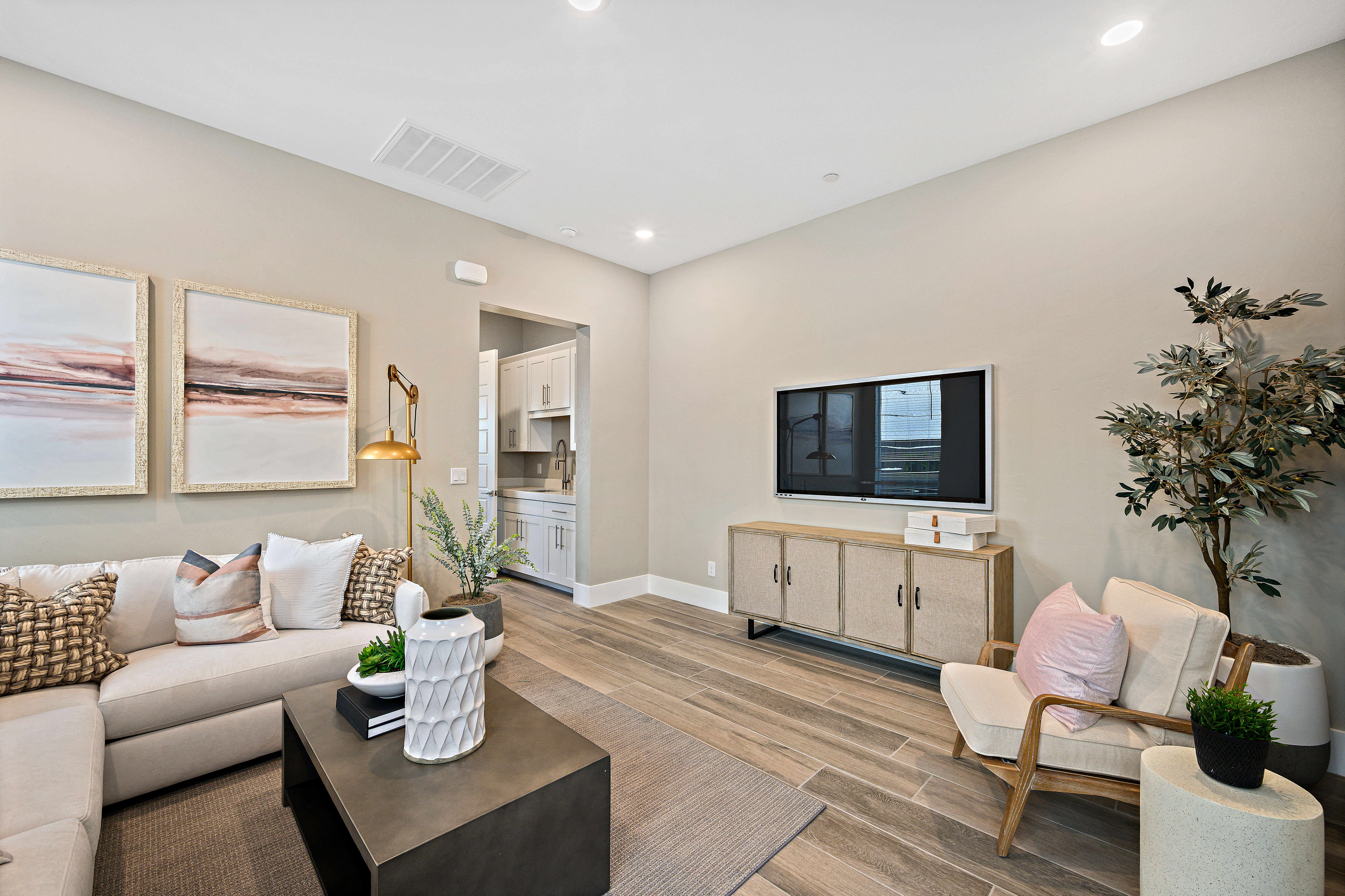 Next Gen Living Room of Alexander at The Arches by Lennar
