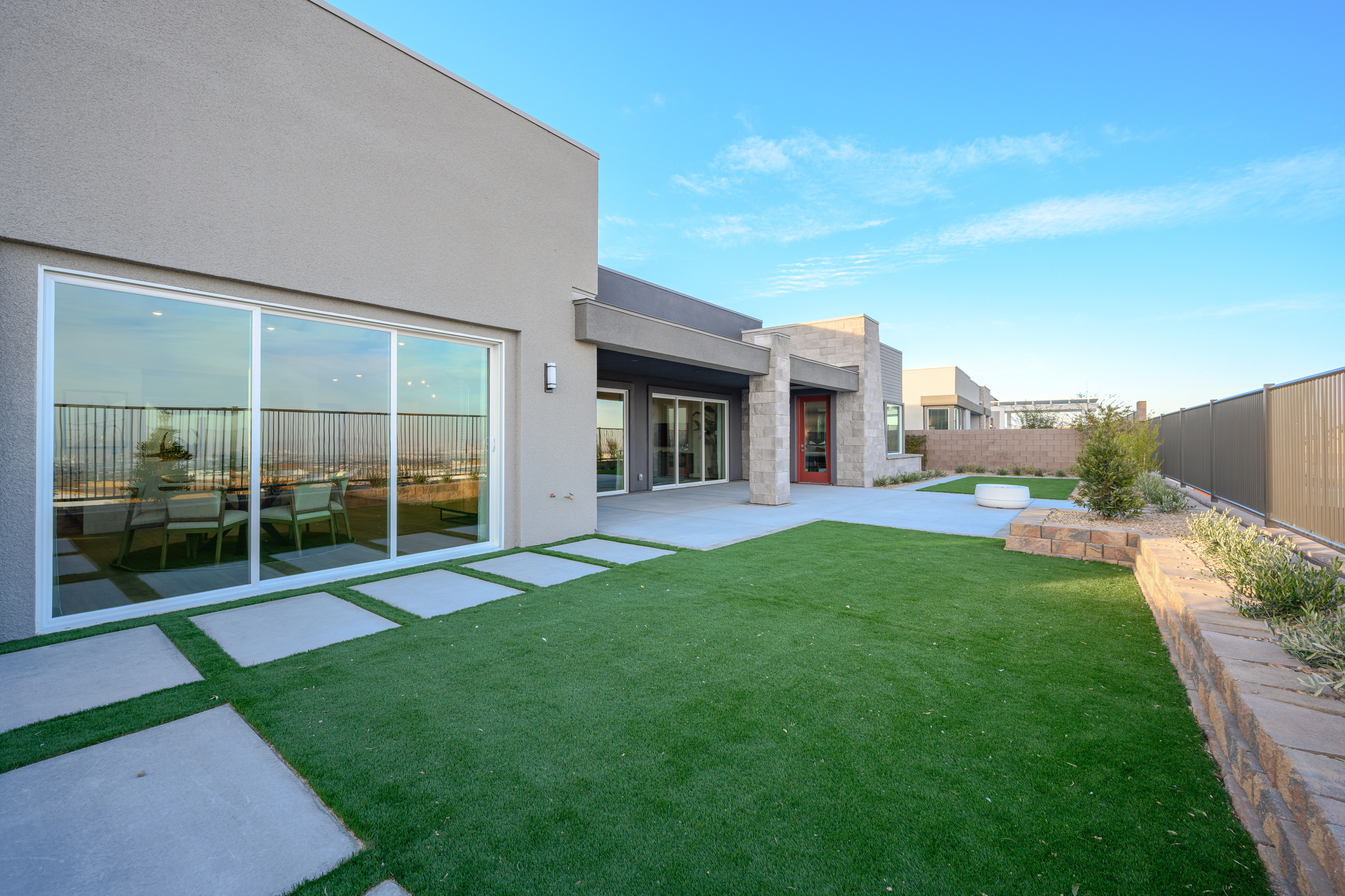 Backyard of Theodore at The Arches by Lennar
