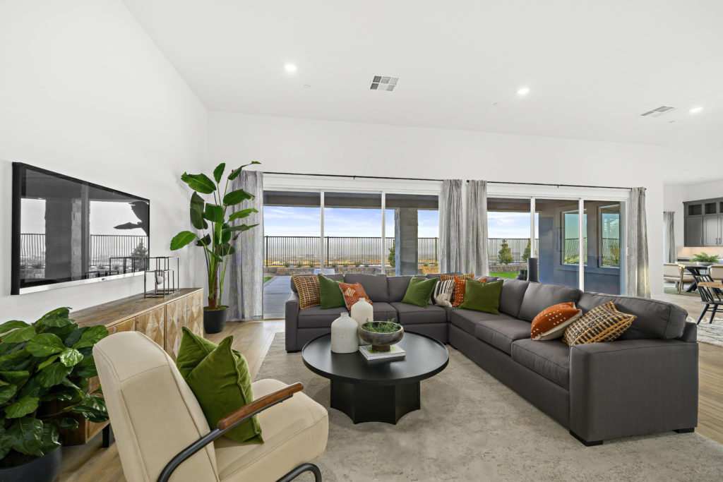 Living Room of Theodore at The Arches by Lennar