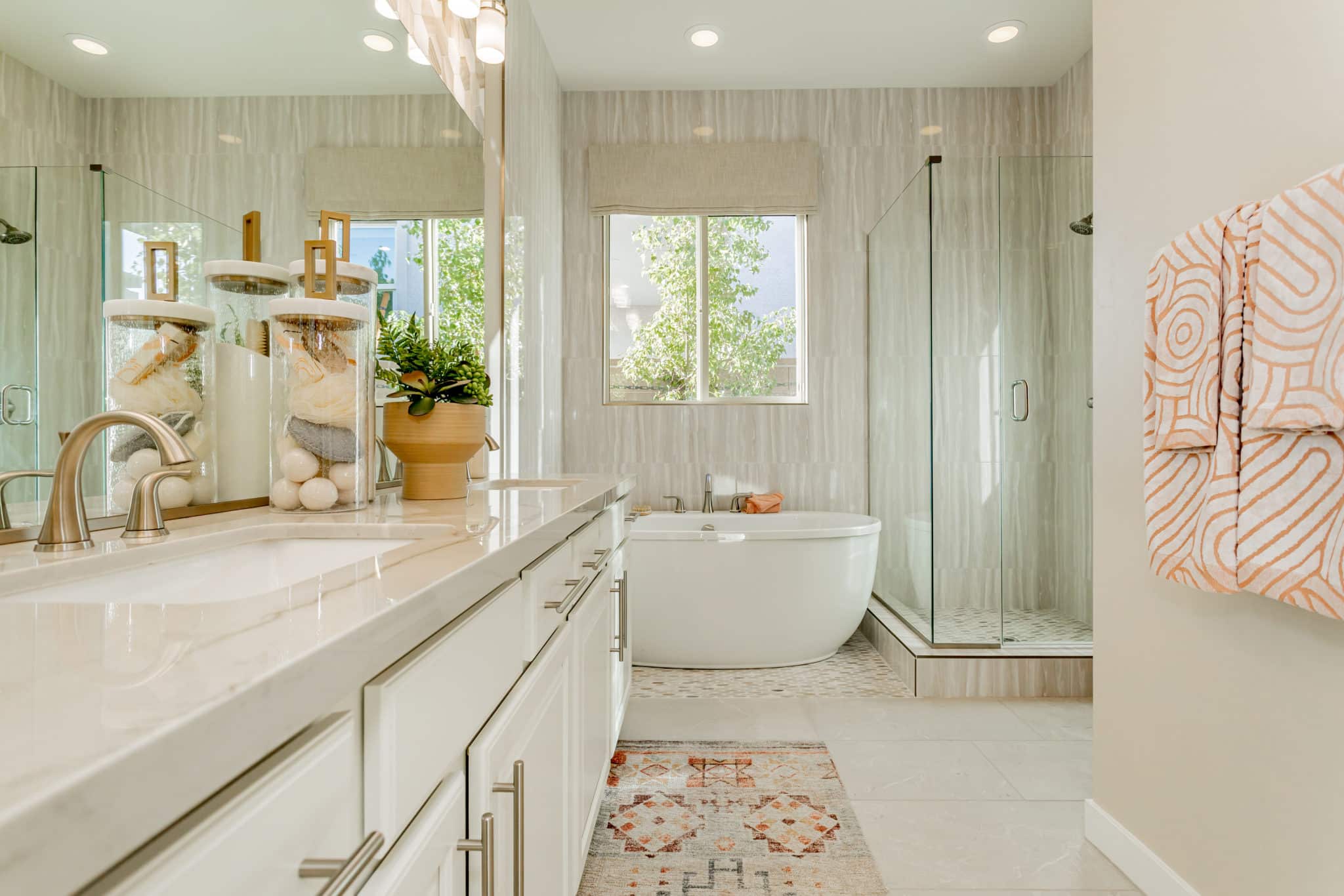 Primary Bathroom of Kestrel Plan 3 at Falcon Crest by Woodside
